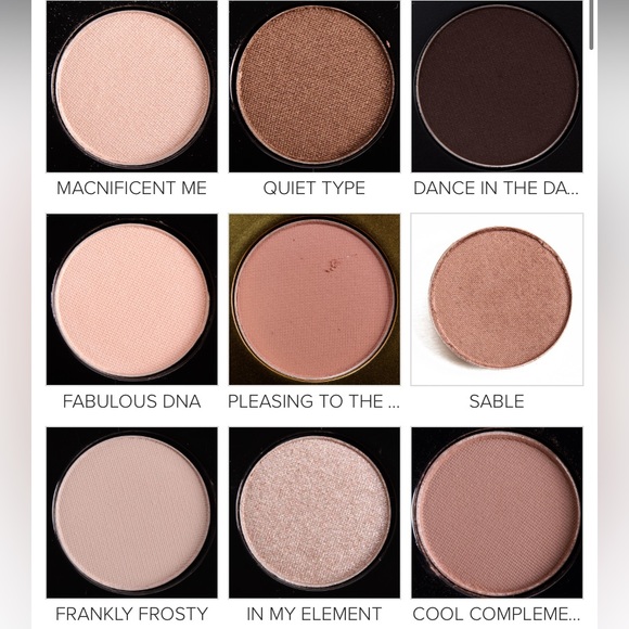 MACnificent Me Times Nine Eyeshadow Palette MAC - Picture 9 of 17